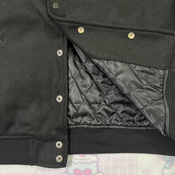 Supreme X 40 Acres Malcolm X Themed Baseball Jacket - Picture 7 of 10